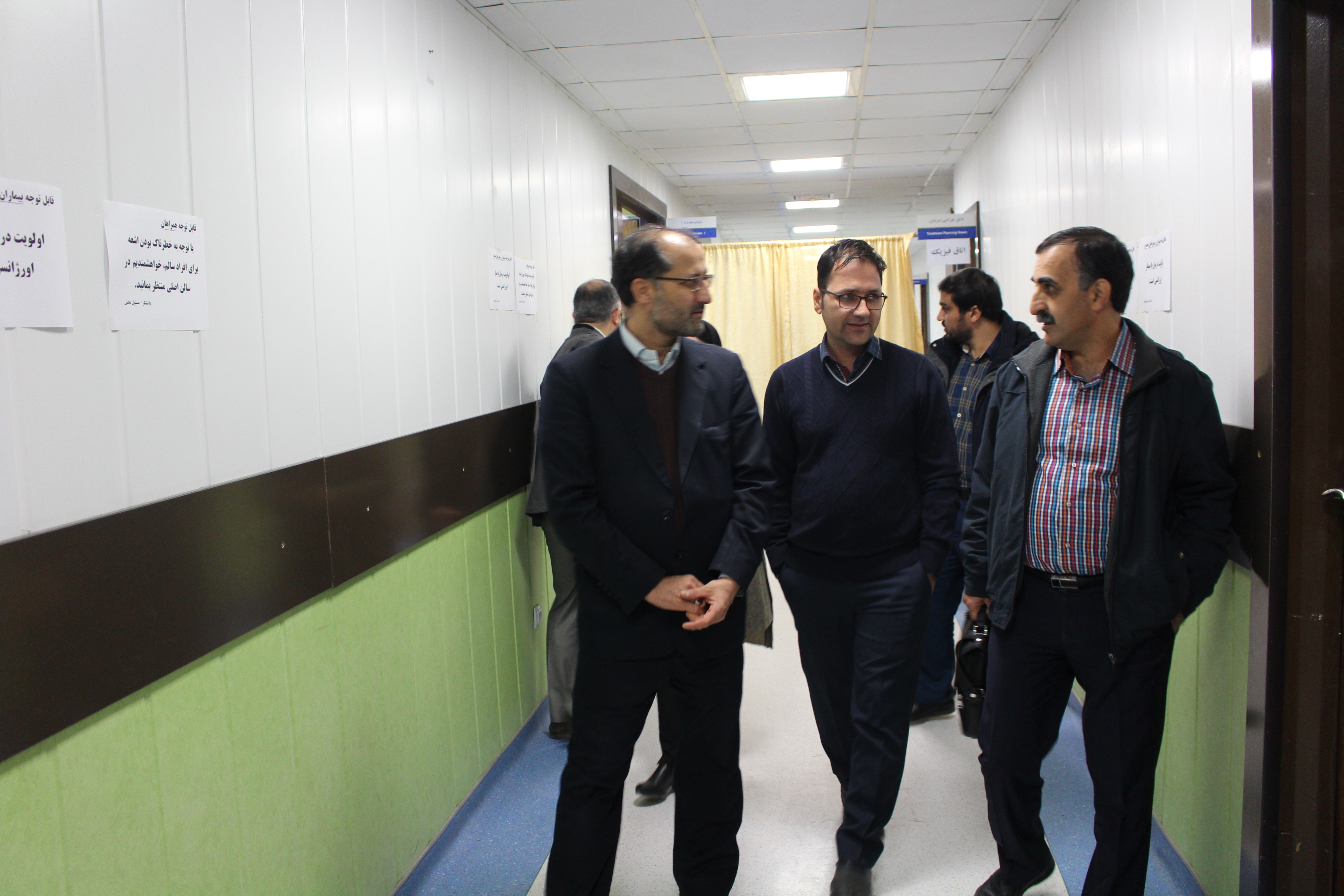 بازدید معاون درمان از مرکز تشخیص ودرمان سرطان بیمارستان امام علی (ع) بجنورد